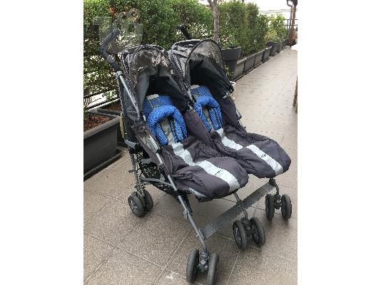 Καρότσι διδύμων Maclaren Techno Twin