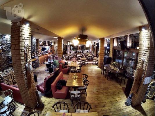 ΠΩΛΕΙΤΑΙ ΕΠΙΧΕΙΡΗΣΗ CAFE-BAR-RESTAURANT ΠΛΗΡΩΣ ΕΞΟΠΛΙΣΜΕΝΟ...