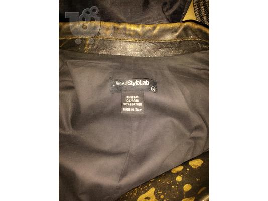 Δερμάτινο σακάκι γνήσιο Diesel StyleLab.... Ευκαιρία.....!!!! (αφόρετο) (L)(Large)...