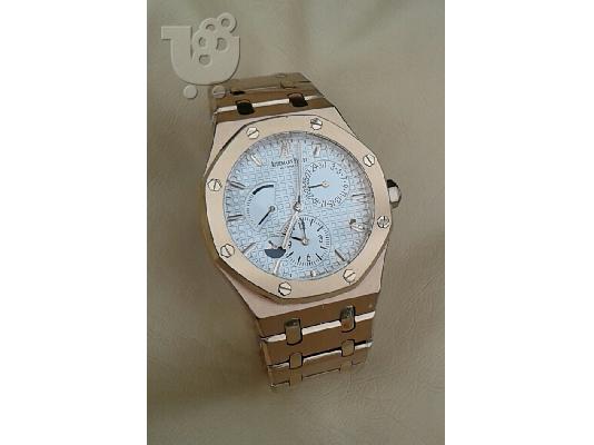 audemars piguet  (οντμαρ πιγκε) white carbon dial 42mm