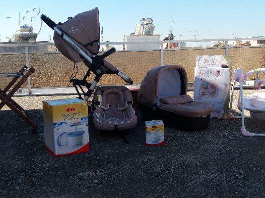 PoulaTo: Foppa Pedretti tres system + βρεφικός εξοπλισμός