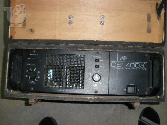 PoulaTo: ΤΕΛΙΚΟΣ ΕΝΙΣΧΥΤΗΣ PEAVEY CS 400X