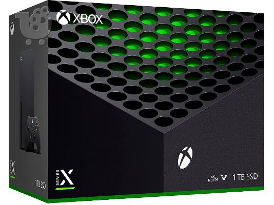 Microsoft X-box Series X 1TB Video Game Console Black