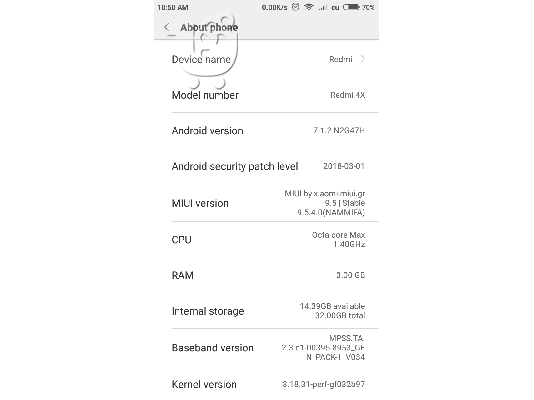 Redmi 4X 3/32