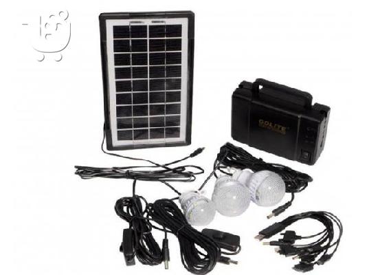 ΜΙΝΙ ΦΩΤΟΒΟΛΤΑΙΚΟ ΣΥΣΤΗΜΑ ΦΩΤΙΣΜΟΥ ΜΕ 3 Χ SMD LED ΛΑΜΠΕΣ...