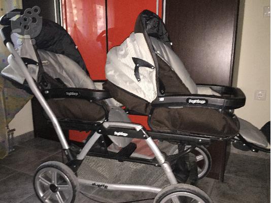 PoulaTo: ΕΥΚΑΙΡΙΑ!!!!!ΠΩΛΕΙΤΑΙ ΚΑΡΟΤΣΙ PEG PEREGO DUETTE SW ΓΙΑ ΔΙΔΥΜΑ ΣΕ ΑΡΙΣΤΗ ΚΑΤΑΣΤΑΣΗ!!!