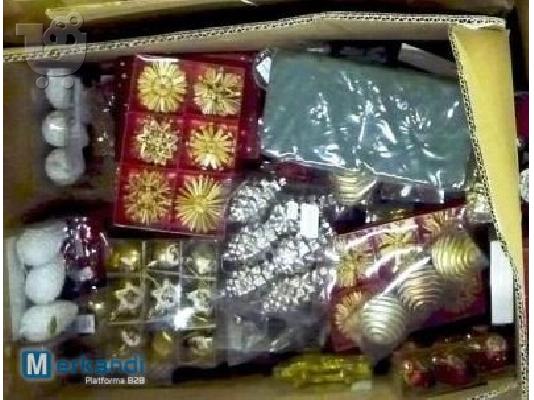 Mix παλέτες με xριστουγεννιάτικα είδη prosfores stock