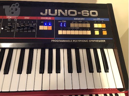 ROLAND JUNO-60 / Roland AX-1 μαύρο / Roland Fantom-X7