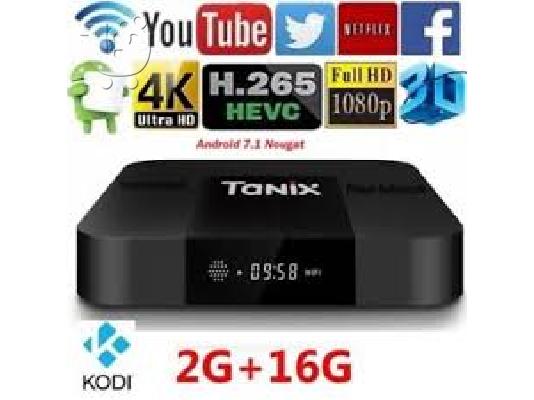 PoulaTo: Tanix TX3 Mini Amlogic S905W 2G RAM 16G ROM Android7.1 4K TV Box