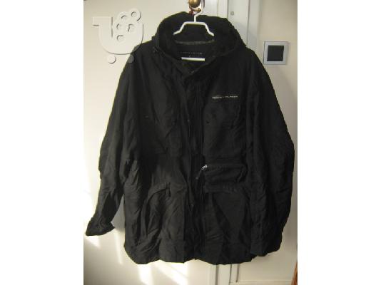 PoulaTo: 790 Tommy hilfiger μαυρο μπουφαν με επενδυση size XXL.