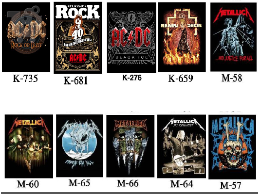PoulaTo: ROCK T SHIRTS