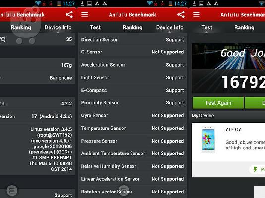 ZTE Q7 QUAD-CORE/ 5.7 INCHES/2GB RAM.