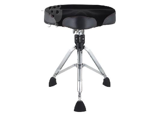 Alesis DM10 X Mesh E-Drum Set - Gibraltar 9608M Drummer Seat - Gibraltar 5711DB Bass Drum ...