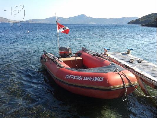 PoulaTo: ΦΟΥΣΚΩΤΟ ΣΥΜΒΑΤΙΚΟ ΣΚΑΦΟΣ OLYMPIC C380 20HP