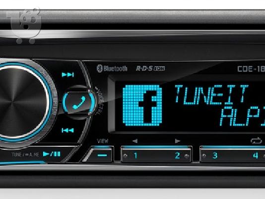 PoulaTo: Radio CD MP3 USB Bluetooth Alpine CDE-185BT