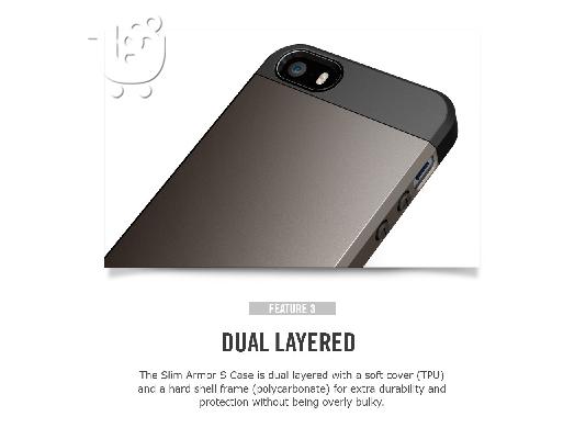 Θήκη Spigen SGP για iPhone 5S / 5 Slim Armor S