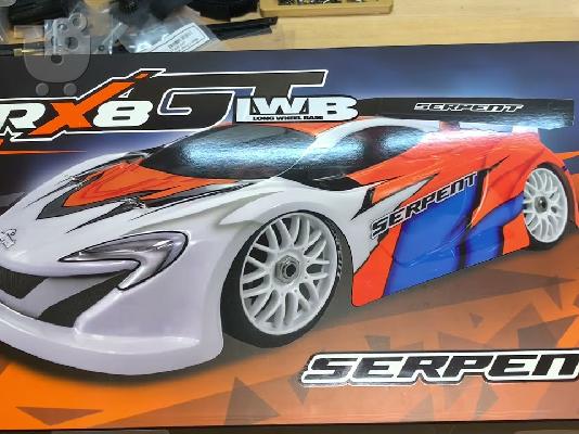 PoulaTo: Serpent Cobra SRX8 GT TQ 1/8 Nitro On-Road Sedan Kit - REALWORLDHOBBY