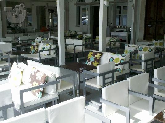 PoulaTo: Επαγγελματικος εξοπλισμος Πωλουνται καρεκλες-καναπεδες για καφετερια