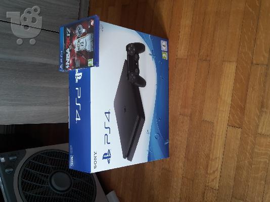 PoulaTo: Ps4 slim 500gb με 7 παιχνιδια