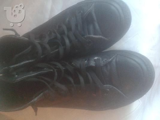 PoulaTo: παπούτσια converse δερμα