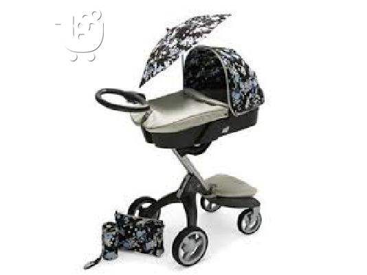 ΚΑΡΟΤΣΙ STOKKE XPLORY 2009  +ΚΑΛΑΘΟΥΝΑ + ΚΑΘΙΣΜΑΤΑΚΙ ΑΥΤΟΚΙΝΗΤΟΥ ΜΑΧΙ COSI που προσαρμόζετ...
