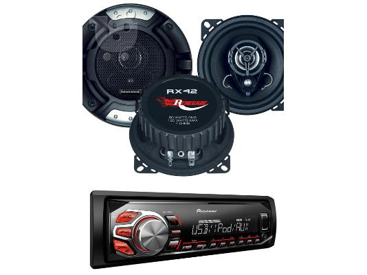 PoulaTo: Πωλείται ΠΡΟΣΦΟΡΑ ΗΧΕΙΑ RENEGADE RX-42 120WATTS KAI RADIO CD PIONNER MVH-160UI **130 EYΡΩ ΜΕ ΕΓΚΑΤΑΣΤΑΣΗ** - € 130
