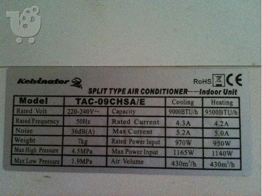 Air Condition Kelvinator 9000BTU