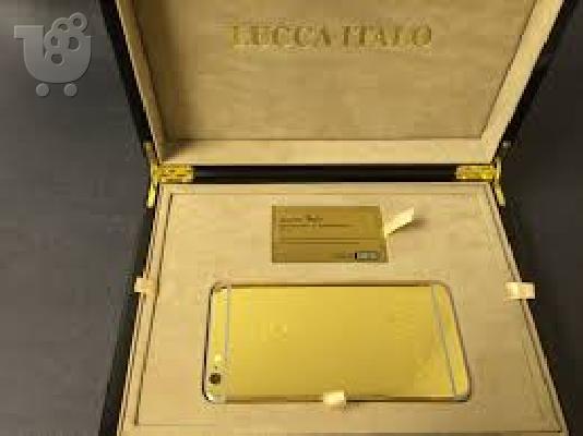Apple Iphone 6 Plus - 128gb 24k Gold Plated /Gold and Black/Factory Unlocked/ Internationa...