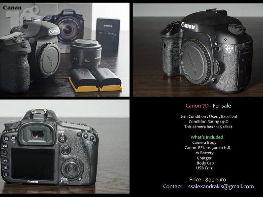 PoulaTo: Canon 7D με 1445 clicks