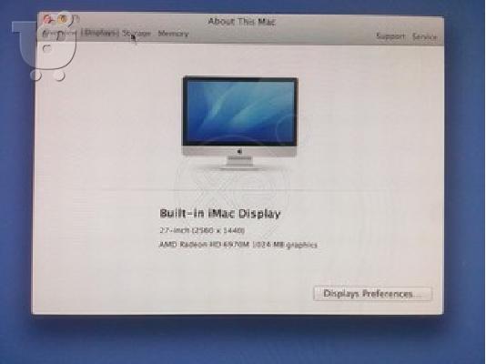 Apple iMac 27" i7 3,4 Ghz 12GB 1TB