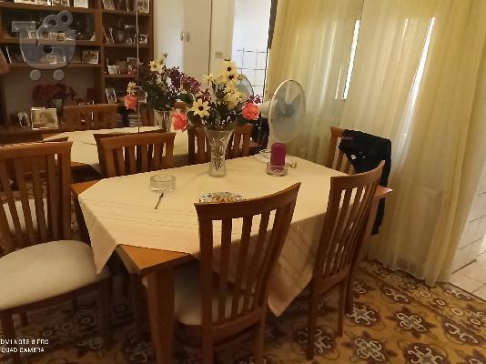 Τραπεζαρία σαλονιου με 6 καρέκλες