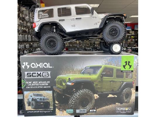 PoulaTo: Axial SCX6 Jeep JLU Wrangler 1/6 4WD RTR Electric Rock Crawler W/DX3 Radio & Smart ESC - REALWORLDHOBBY