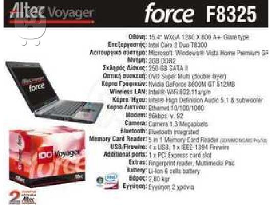 PoulaTo: altec nb voyager intel core2duo 2.4