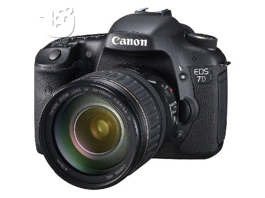 PoulaTo: Canon - EOS 7D DSLR φωτογραφική μηχανή με 28-135mm IS Lens - Μαύρο