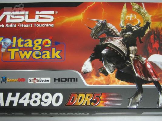 PoulaTo: ΚΑΡΤΑ ΓΡΑΦΙΚΩΝ ASUS RADEON 4890 1GB DDR5 + ΕΠΕΞΕΡΓΑΣΤΗΣ INTEL CORE 2 DUO E8200 2,66GHZ
