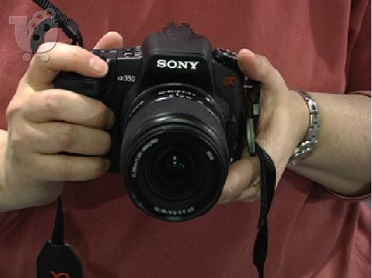SONY DSLR-A350 kit, φακός zoom 18-70