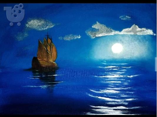 PoulaTo: Πίνακας σε καμβά