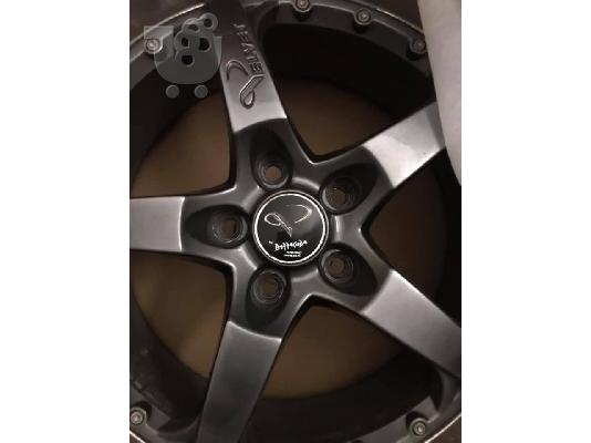 Ζαντες barracuda velvet 18x8,5 μπροστα , 18x9,5 πισω. 