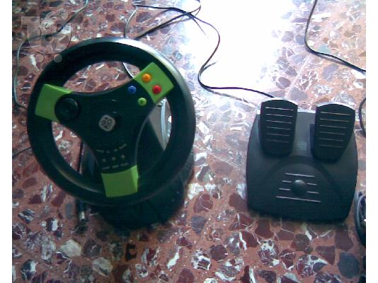 Xbox+2 tilexeiristhria+timoniera+dvd control+paixnidia