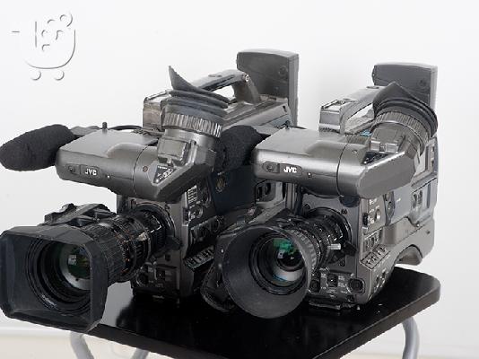 PoulaTo: ΠΩΛΟΥΝΤΑΙ 2 ΕΠΑΓΓΕΛΜΑΤΙΚΕΣ ΚΑΜΕΡΕΣ JVC 500- JVC 5000
