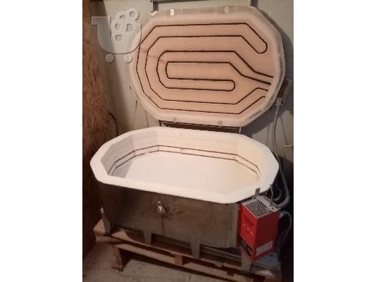 Φούρνος fusing γυαλιου 115*80