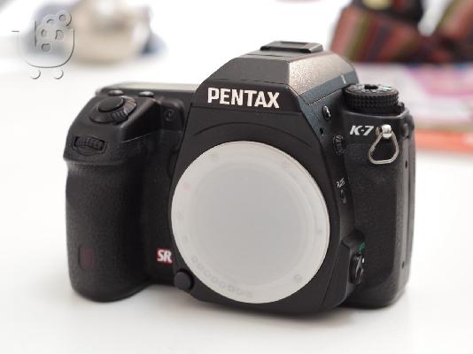 DSLR PENTAX K-7 + πλήρες σετ φακών
