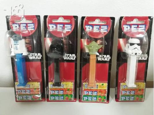 PoulaTo: ΚΛΕΙΣΤΕΣ ΚΑΡΤΕΛΕΣ PEZ STAR WARS
