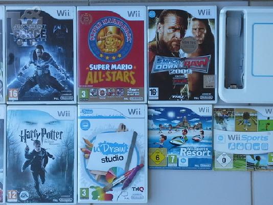 Nintendo Wii sports resort pak μαυρο