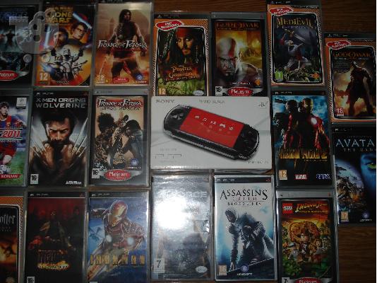 PoulaTo: ΠΩΛΕΙΤΑΙ PSP SLIM ΚΑΙ 18 GAMES