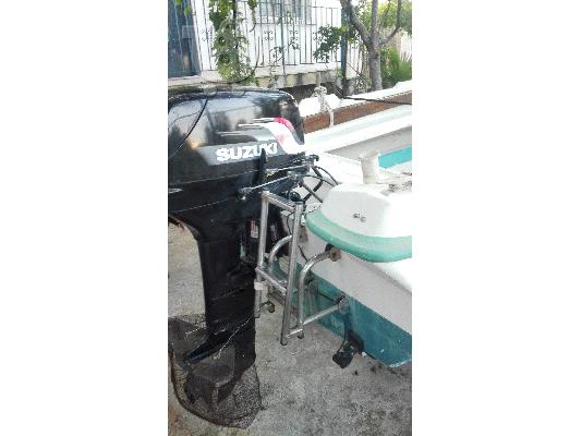 Βάρκα AHellas jason 4460 με εξωλέμβια Suzuki 30 Hp