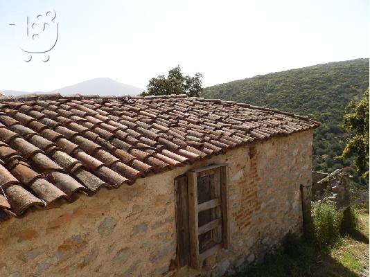 Οικόπεδο με πέτρινη οικία