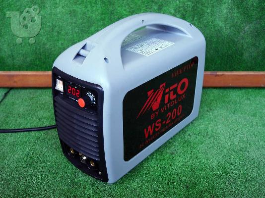 Ηλεκτροσυγκολλήση Inverter VITO-VS200-TIG/MMA 200 Amp