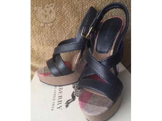 Γυναικεία παπούτσια πλατφορμες σανδαλια burberry