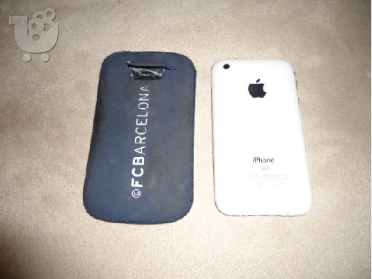 IPHONE 3 ΛΕΥΚΟ 16GB ΜΕ ΦΟΡΤΙΣΤΗ ΚΑΙ ΘΗΚΗ